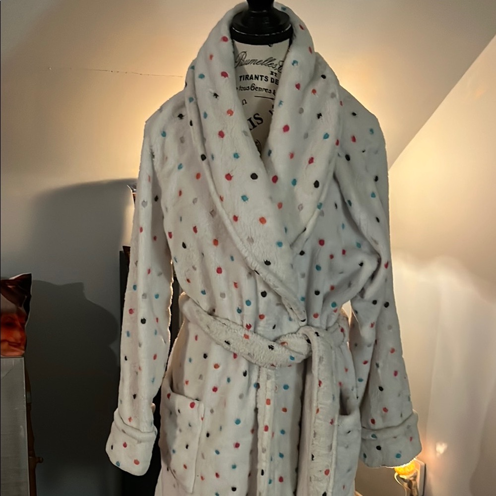 Sonoma White Teddy Jacket Cozy Plush Design